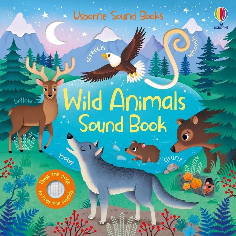 Wild Animals Sound Book (wersja angielska)