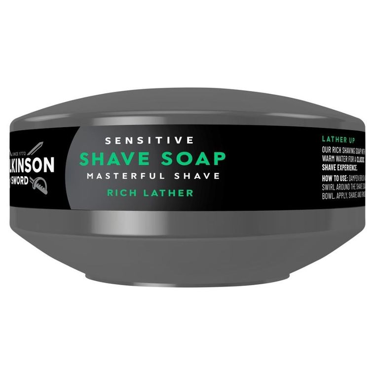 Wilkinson, Sensitive, mydło do golenia, 125g