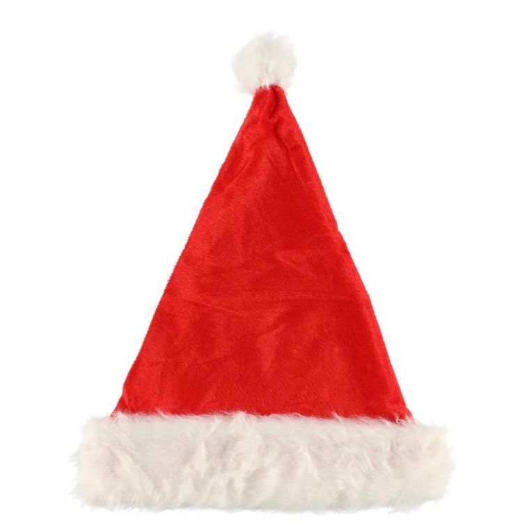 Winteria, czapka świętego mikołaja z futerkiem