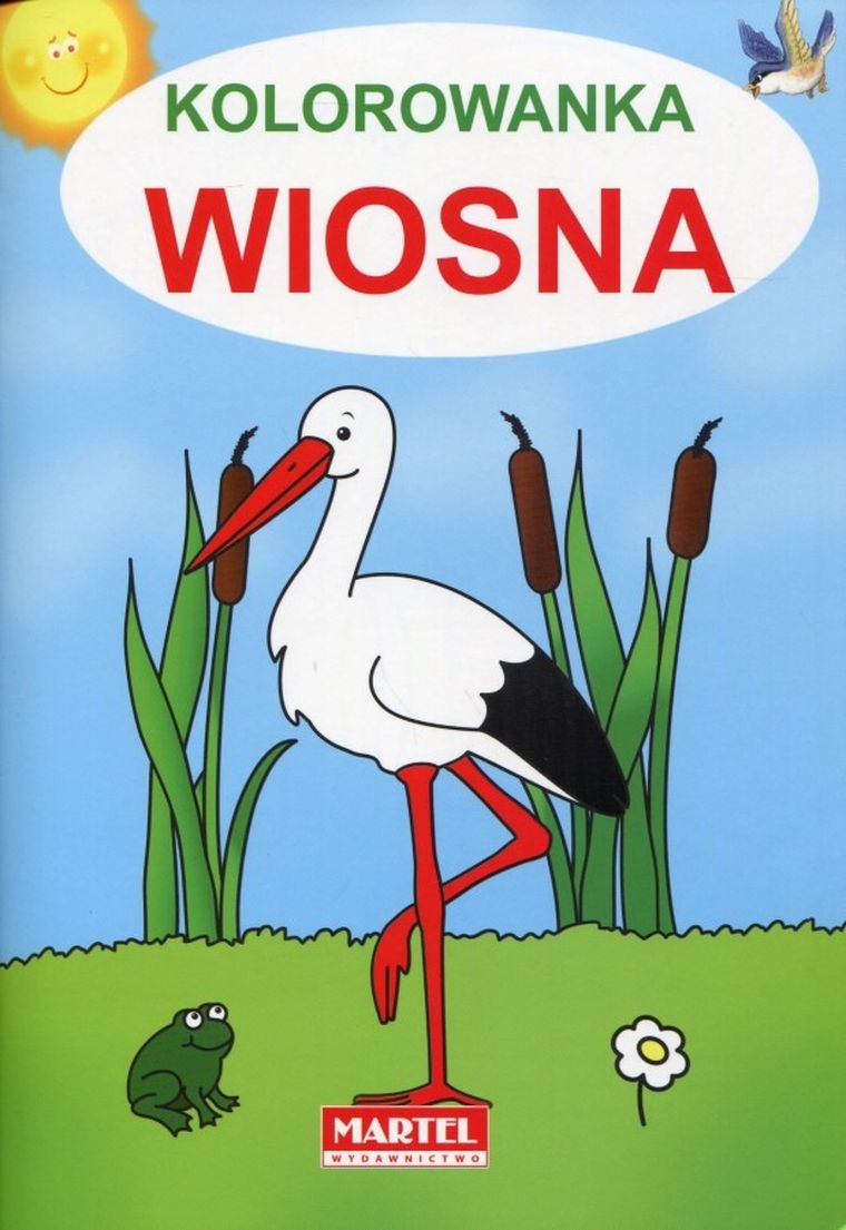 Wiosna. Kolorowanka