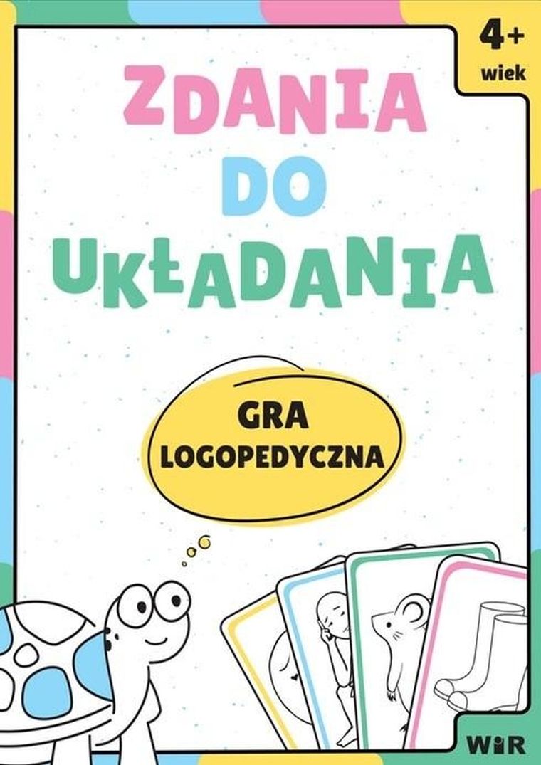 Wir, Zdania do układania, gra logopedyczna