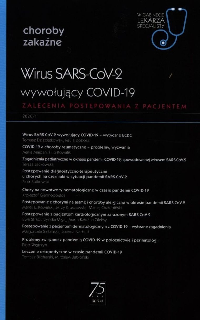 Wirus SARS-CoV-2, wywołujący COVID-19. W gabinecie lekarza specjalisty