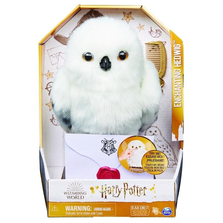 Wizarding World, Harry Potter, maskotka interaktywna, Hedwiga