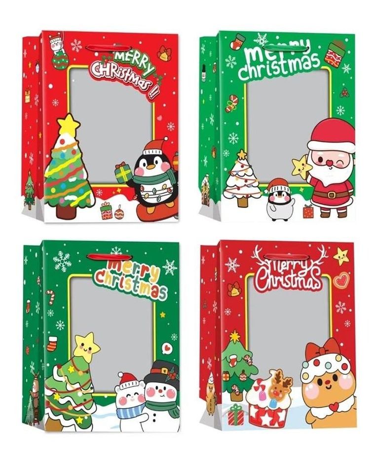 W&K, torebka prezentowa, rozmiar S, Boże Narodzenie, 1 szt.