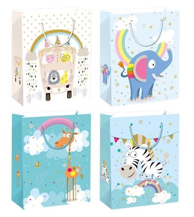 W&K, torebka upominkowa, L, 40-30-12 cm, 1 szt.