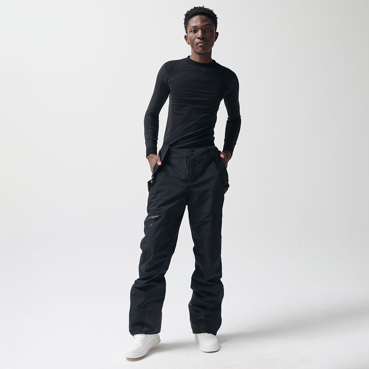 Wodoszczelne spodnie narciarskie unisex na szelkach NOWEAR