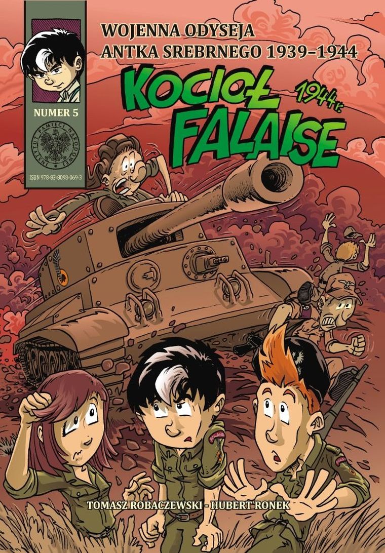 Wojenna odyseja Antka Srebrnego 1939-1944 z5. Kocioł Falaise 1944 r.