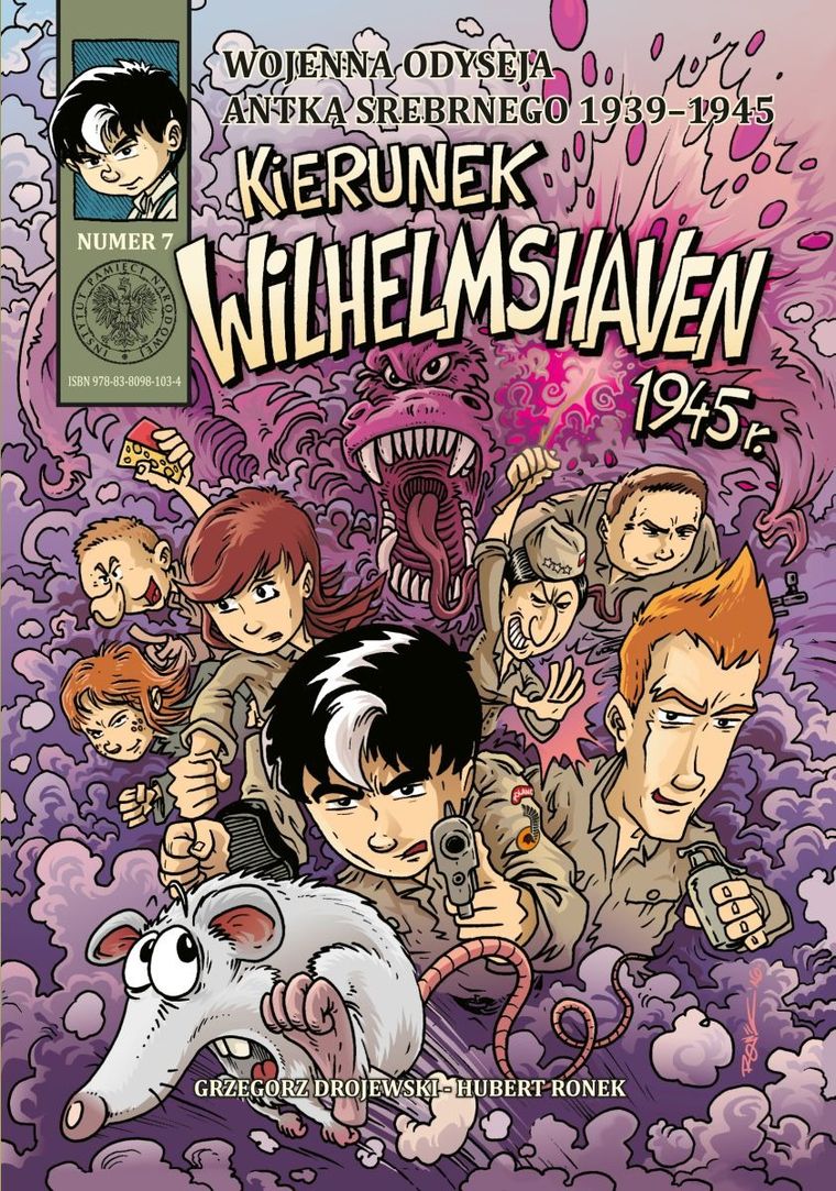 Wojenna odyseja Antka Srebrnego 1939-1944 z7. Kierunek Wilhelmshaven 1945 r.