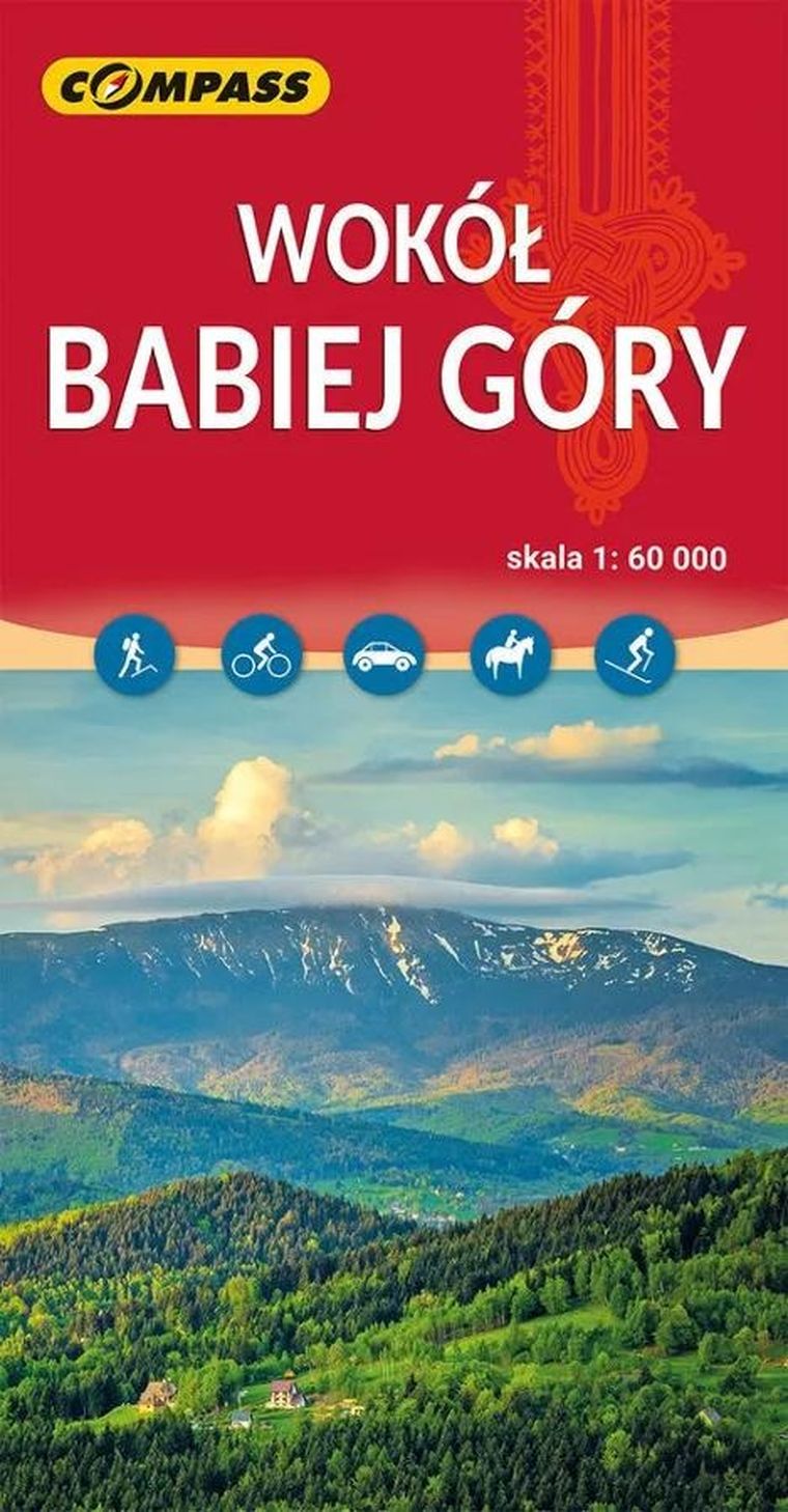 Wokół Babiej Góry. Mapa turystyczna w skali 1:60 000