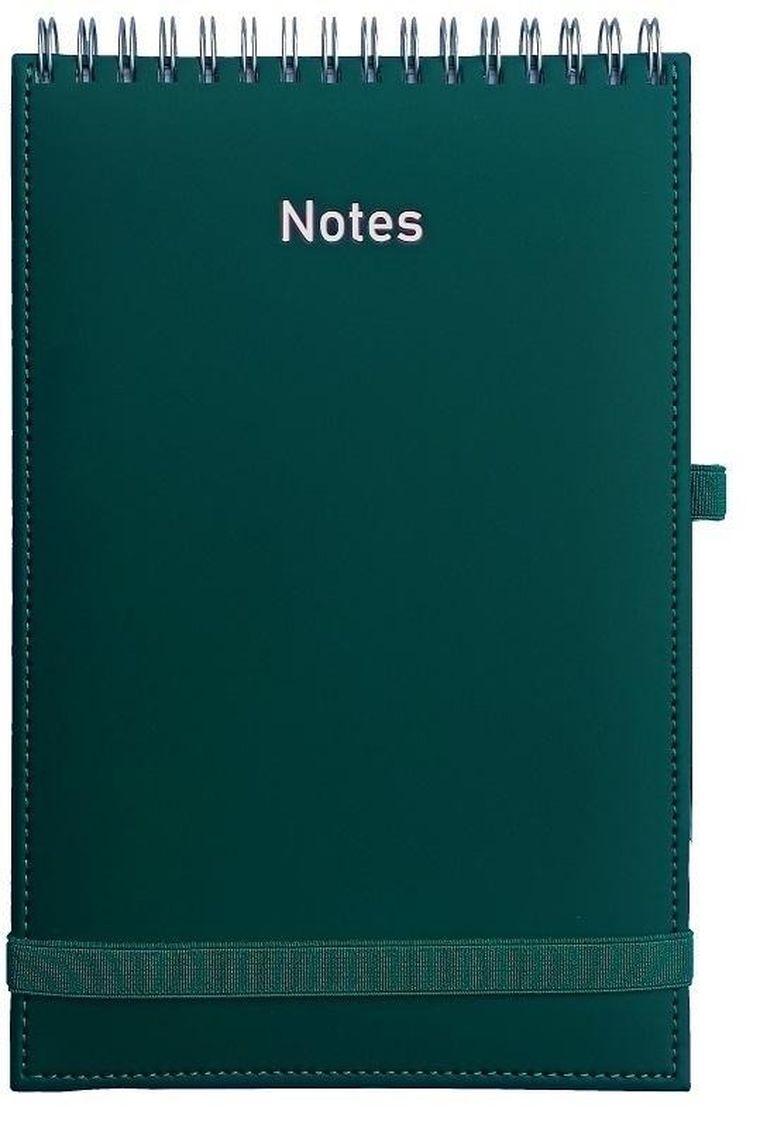 Wokół Nas, Vivella, notes na spirali, A5, zielony, 1 szt.