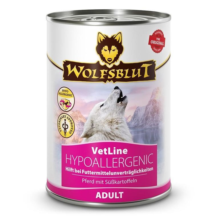 Wolfsblut, Vetline, Hypoallergenic, sucha karma dla psa, 395g