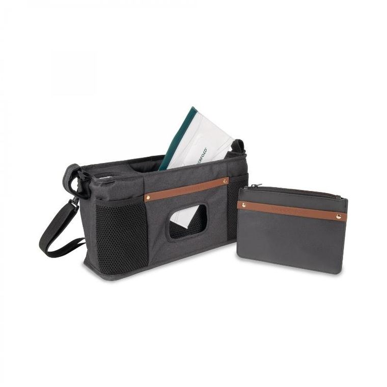 WonderFold, konsola rodzicielska z dwoma uchwytami na kubki, black