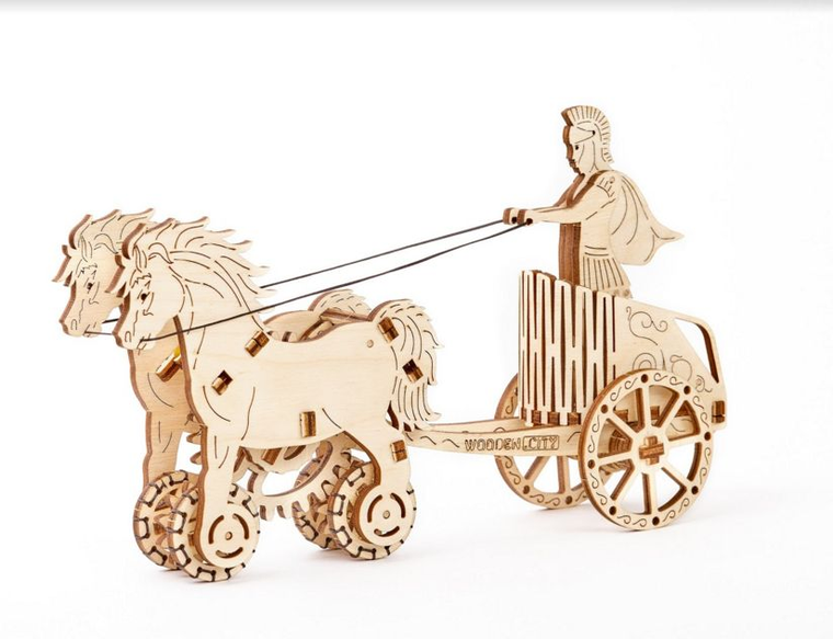 Wooden.City, Rydwan, układanka drewniana 3D