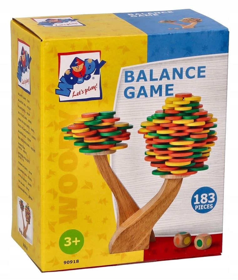 Woody, jesienne drzewo, układanka zręcznościowa