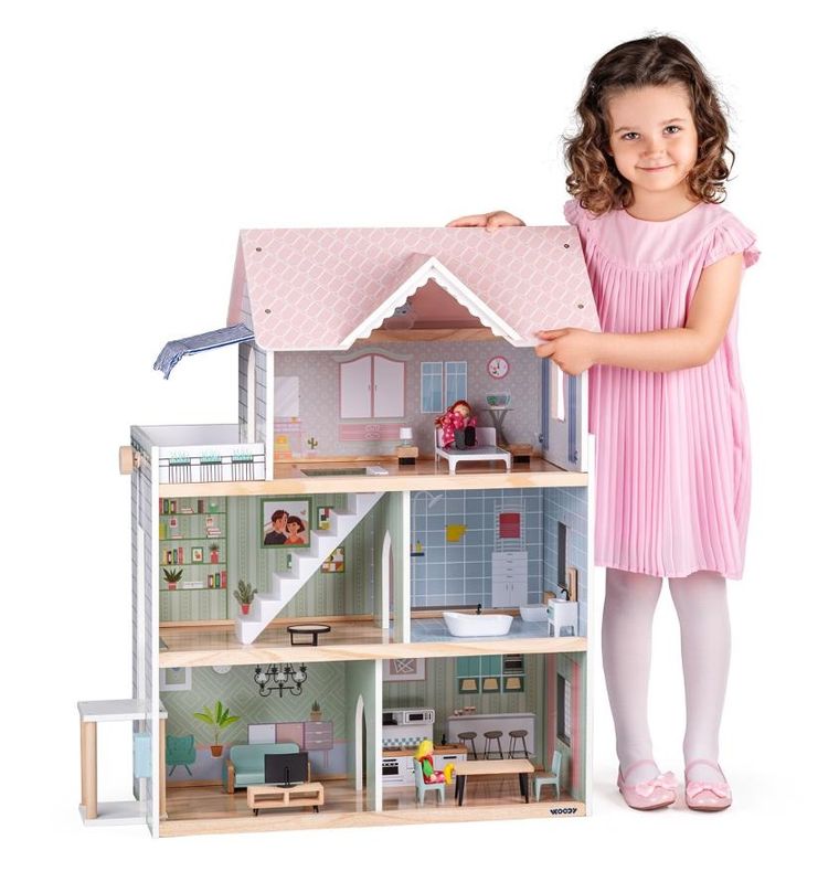 Woodyland, Drewniany domek dla lalek