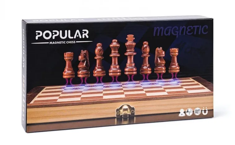 Woodyland, szachy magnetyczne, gra logiczna