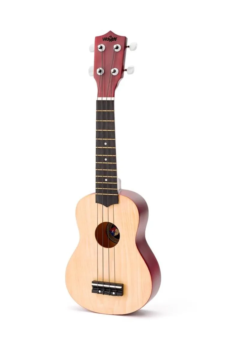 Woodyland, ukulele, instrument strunowym drewniany, 56-20-7 cm