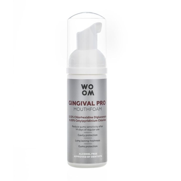 Woom, Gingival Pro, pianka do ust, 50 ml
