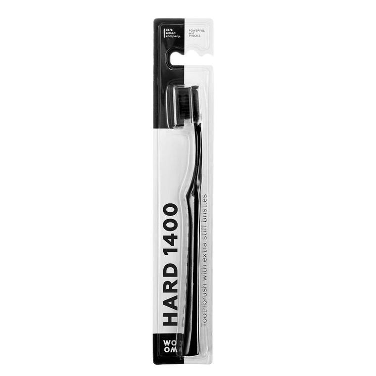 Woom, Hard 1400 Toothbrush, szczoteczka do zębów, twarda