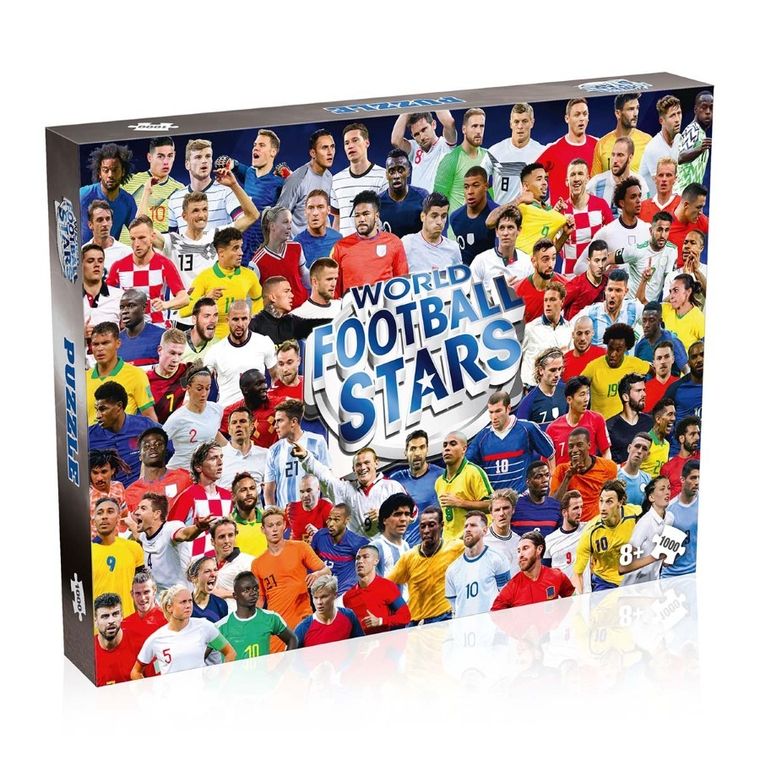 World Football Stars, puzzle, 1000 elementów