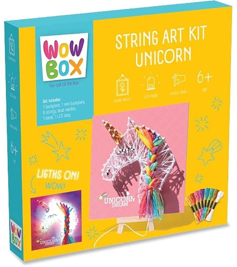 Wow Box, zestaw sznurkowy, Jednorożec
