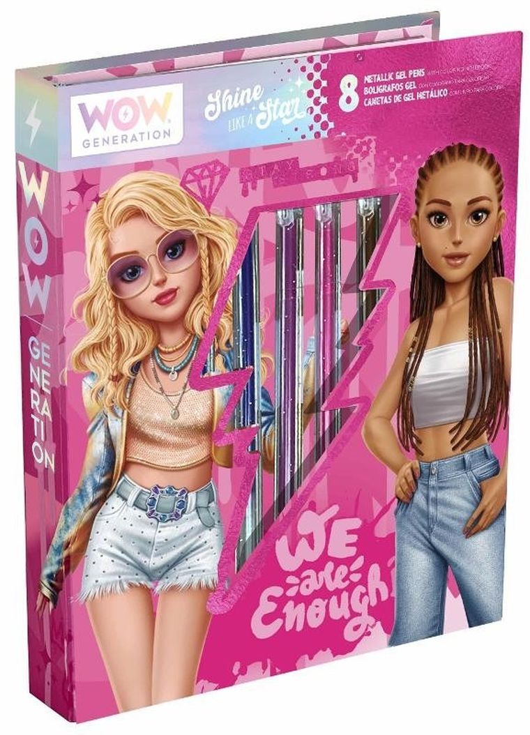 WOW Generation, notatnik z długopisami, 1 szt.