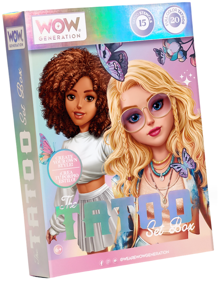 WOW Generation, zestaw tatuaży