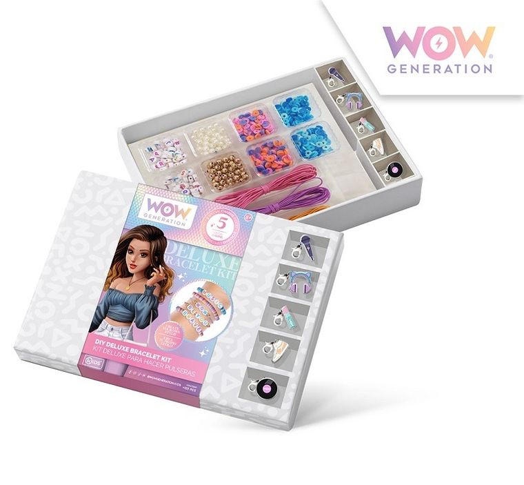 WOW Generation, zestaw z 5 metalowymi zawieszkami do bransoletek