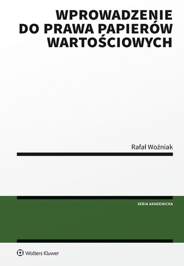Wprowadzenie do prawa papierów wartościowych