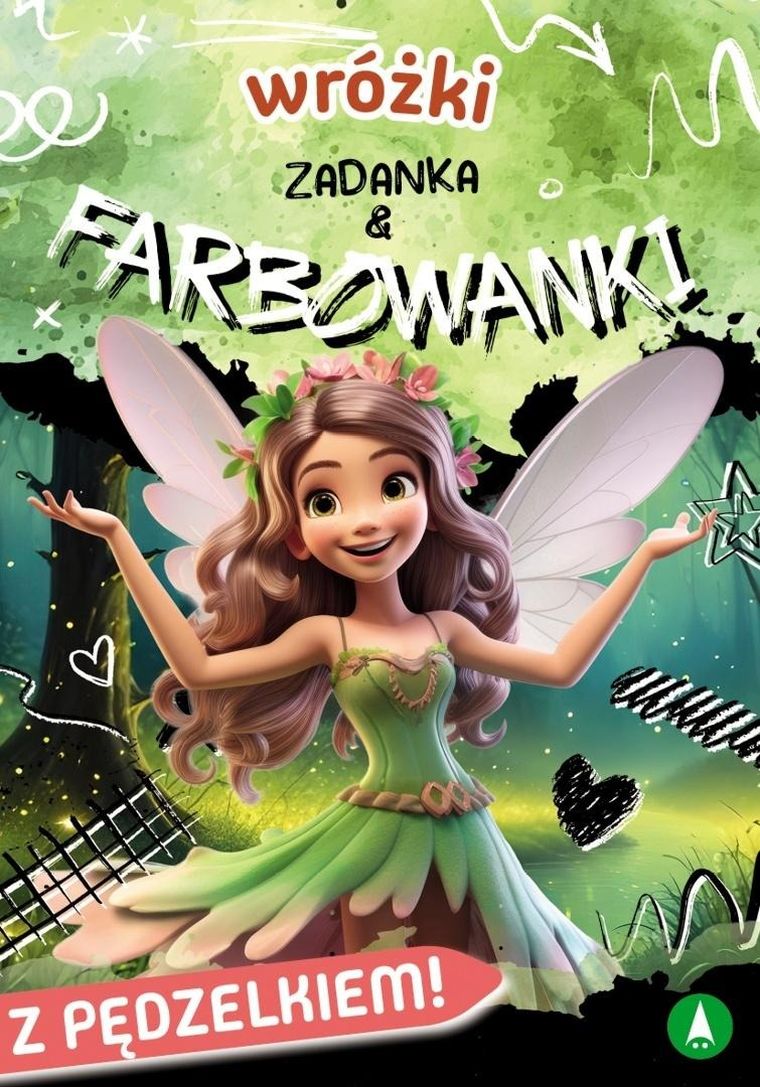 Wróżki. Zadanka & farbowanki