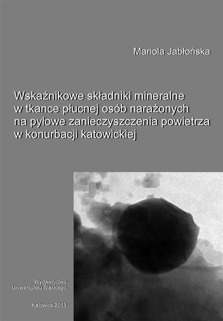 Wskaźnikowe składniki mineralne w tkance płucnej