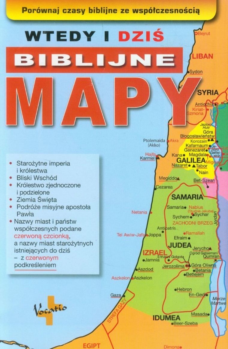 Wtedy i dziś. Biblijne mapy
