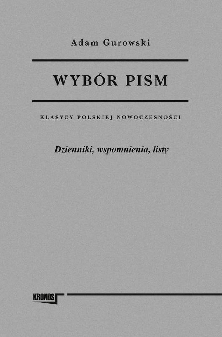 Wybór pism. Adam Gurowski. Tom 3. Dzienniki, wspomnienia, isty