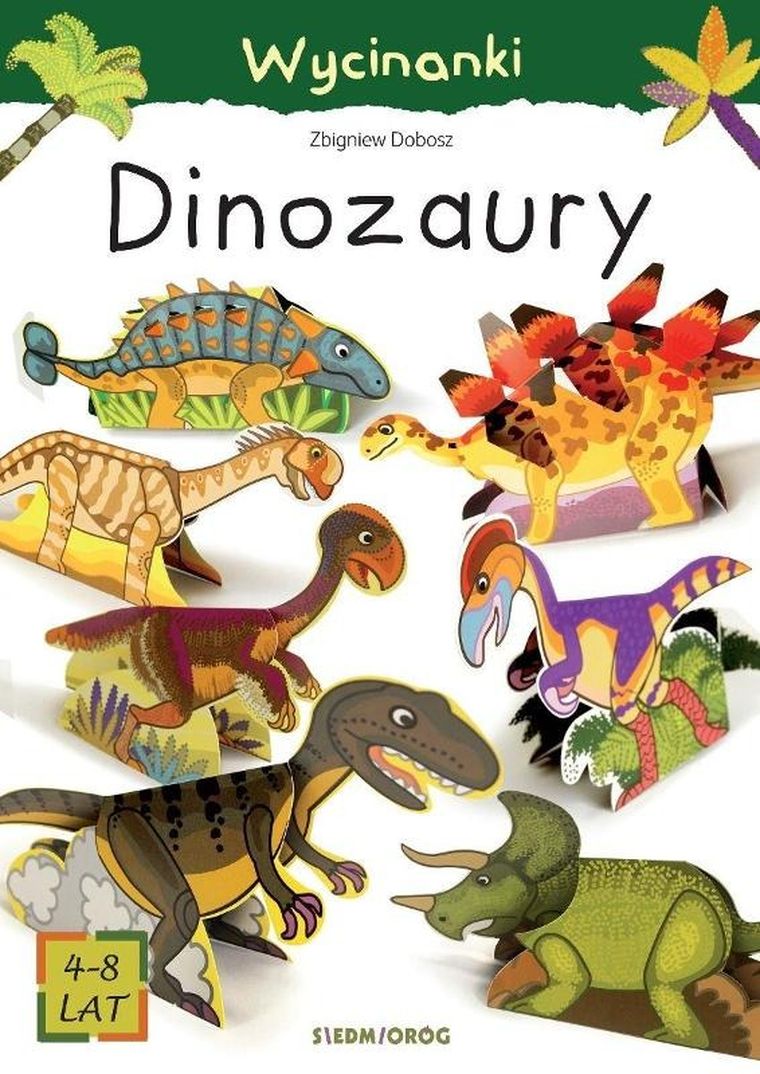 Wycinanki. Dinozaury