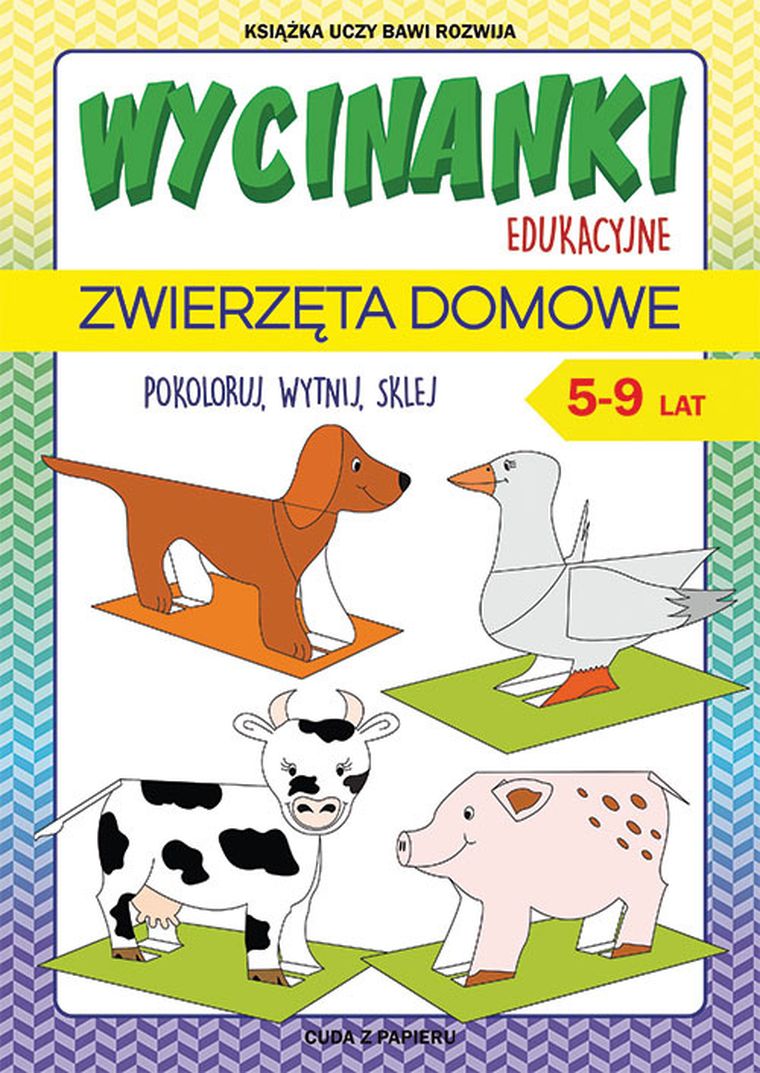Wycinanki edukacyjne. Zwierzęta domowe