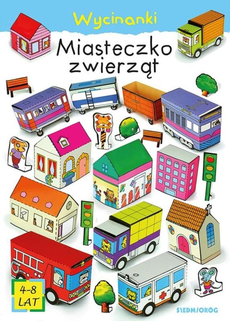 Wycinanki. Miasteczko zwierząt