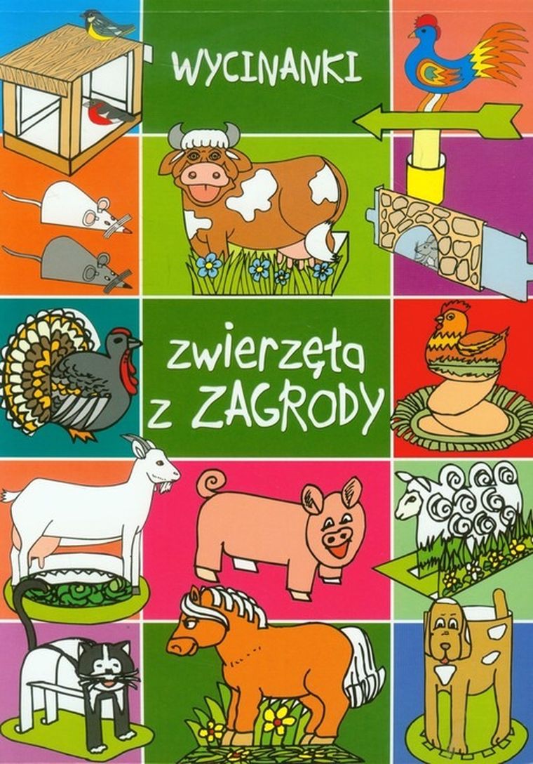 Wycinanki. Zwierzęta z zagrody