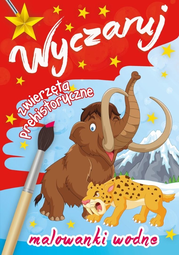 Wyczaruj zwierzęta prehistoryczne. Malowanki wodne