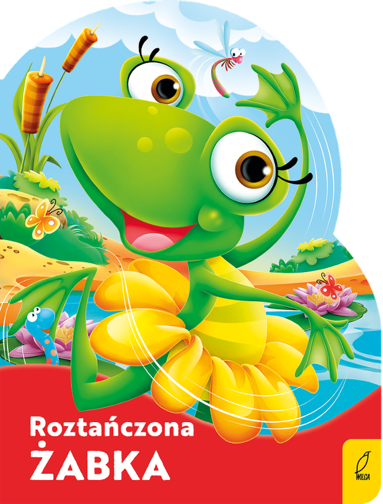Wykrojnik. Roztańczona żabka