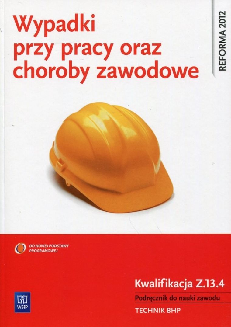 Wypadki przy pracy oraz choroby zawodowe. Kwalifikacja Z.13.4. Podręcznik do nauki zawodu Technik BHP