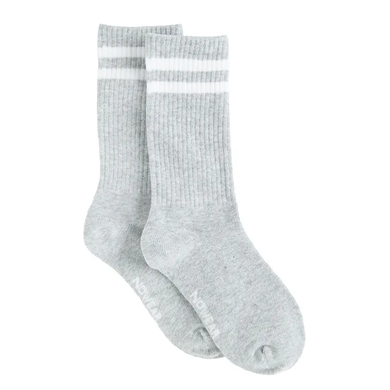 Wysokie szare skarpetki unisex NOWEAR