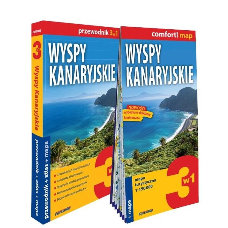 Wyspy Kanaryjskie. Zestaw Przewodnikowy 3w1 2024