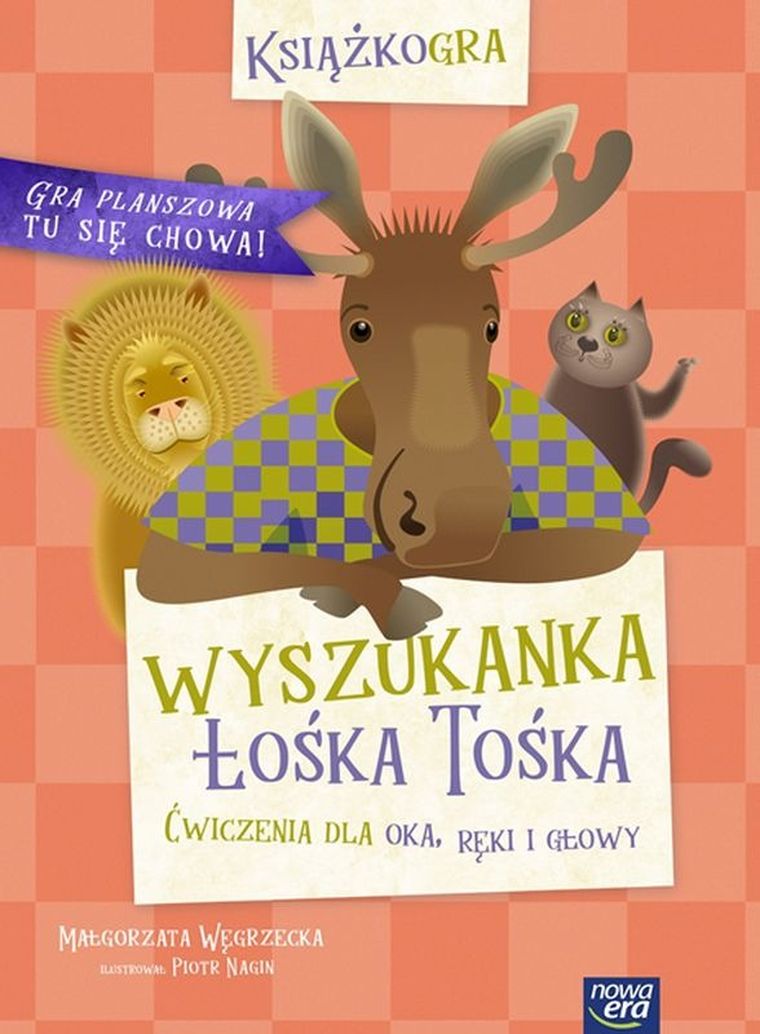 Wyszukanka Łośka Tośka. Ćwiczenia dla oka, ręki i głowy
