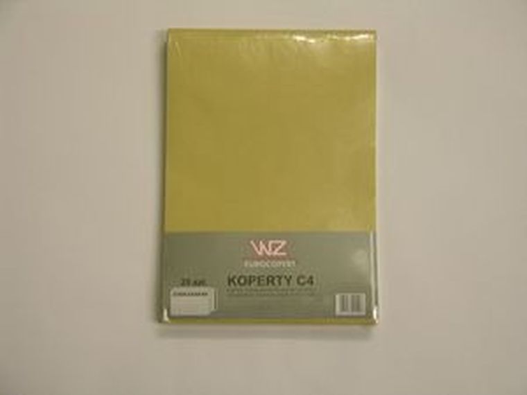 Wz Eurocopert, koperta C4 z paskiem, brązowa, 50 szt.