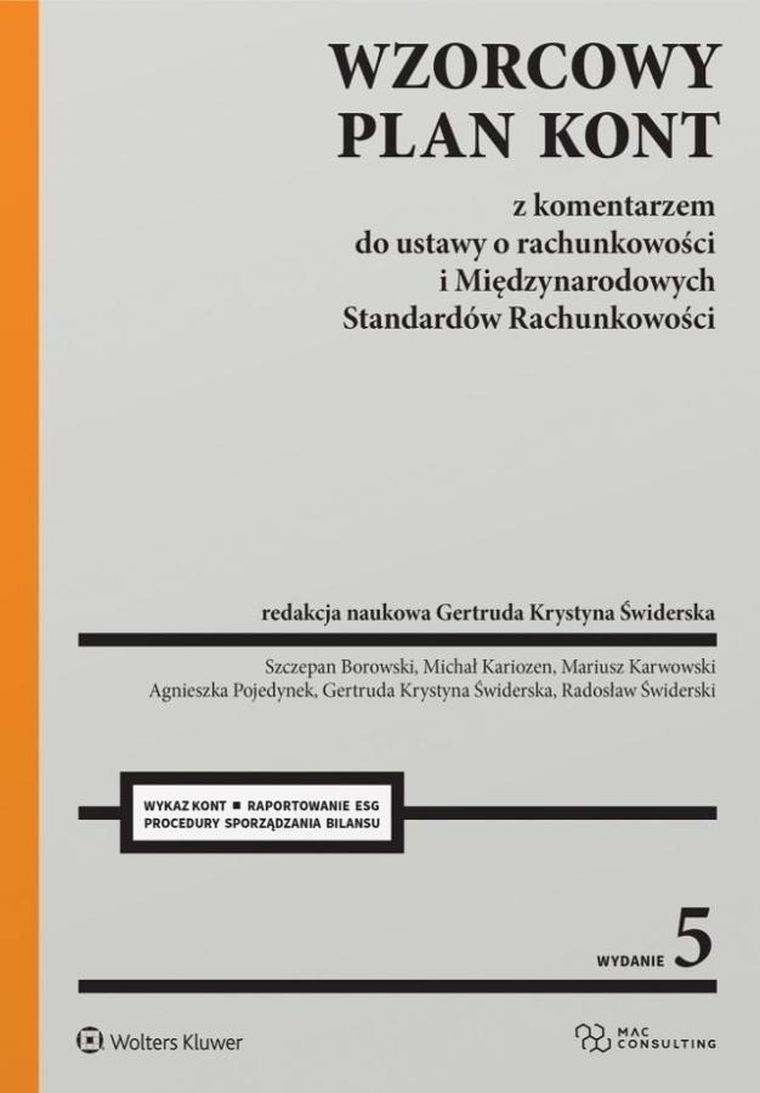 Wzorcowy Plan Kont z komentarzem do ustawy