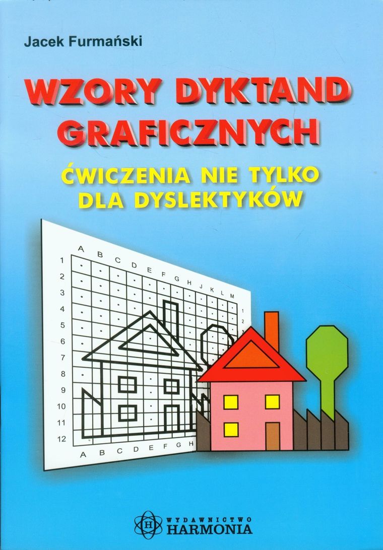 Wzory dyktand graficznych. Ćwiczenia nie tylko dla dyslektyków