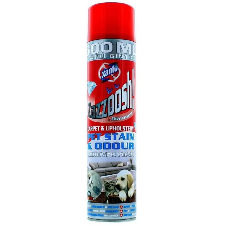 Xanto, Zazzoosh! pianka do czyszczenia zabrudzeń po zwierzętach, 500 ml