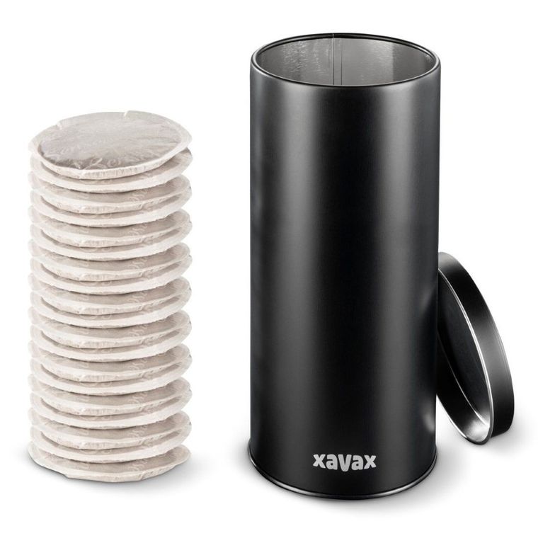 Xavax, Barista, pojemnik na saszetki lub torebki do kawy, czarny mat