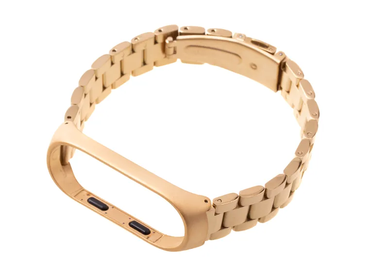 Xiaomi, bransoleta do Xiaomi Mi Band 3/Mi Band 4, złota