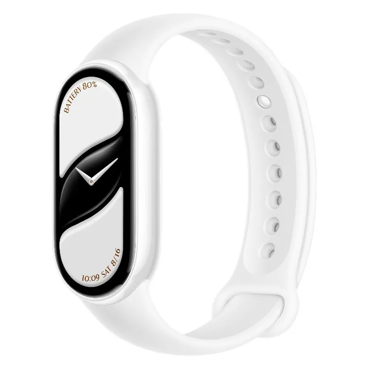 Xiaomi, Smart Band, 10 Ceramic Edition, inteligentna opaska sportowa, 1.72", 233mAh, biały